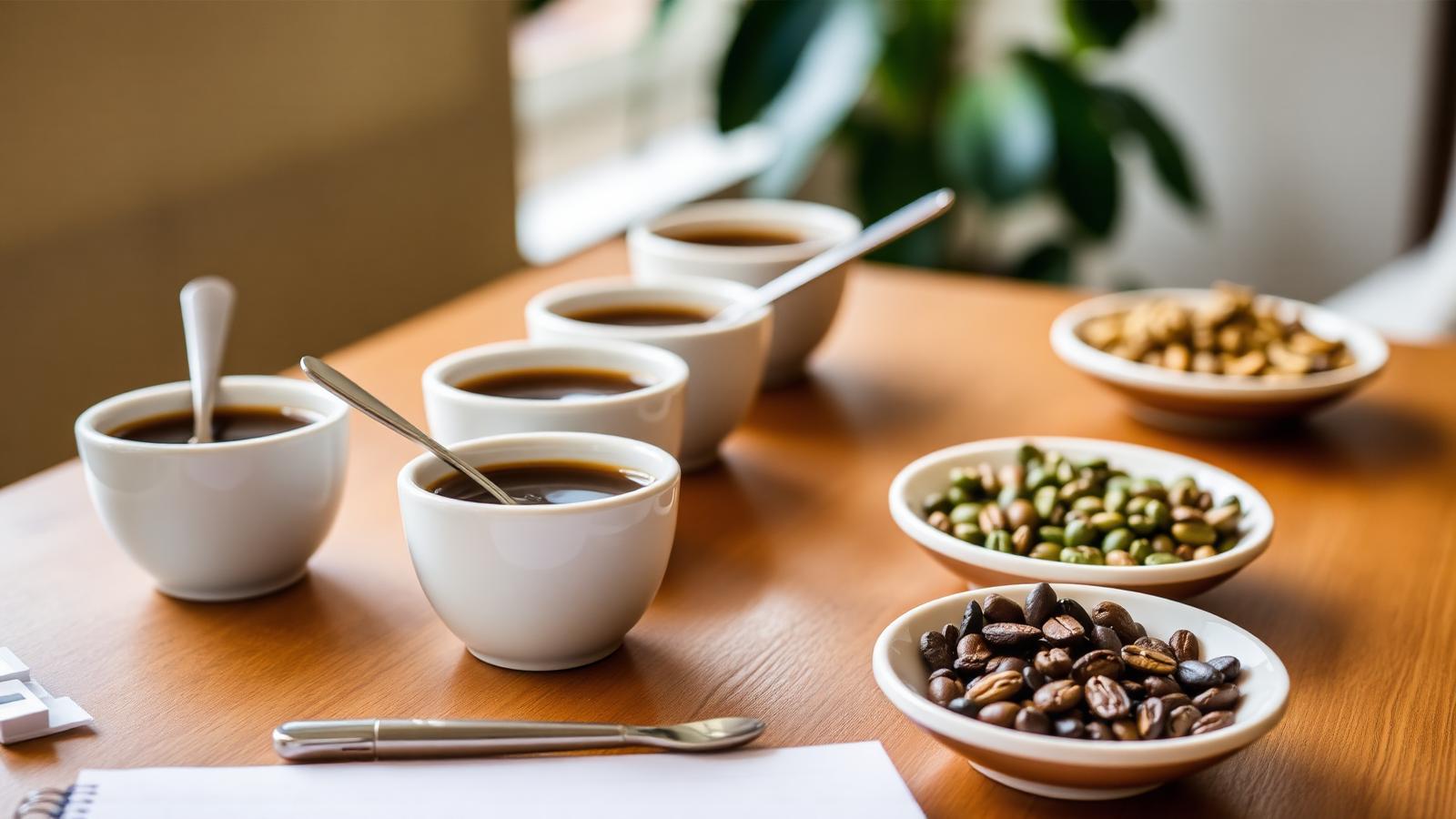 Corporate coffee tasting hosted by KOORG
