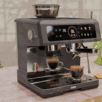 Coffee Machine With Grinder
